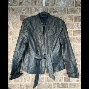 Don Caster Collection Snake Skin Design  Size 16 Vintage